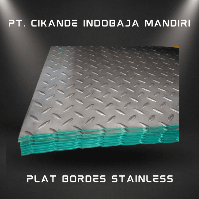 Plat Bordes Stainless Steel